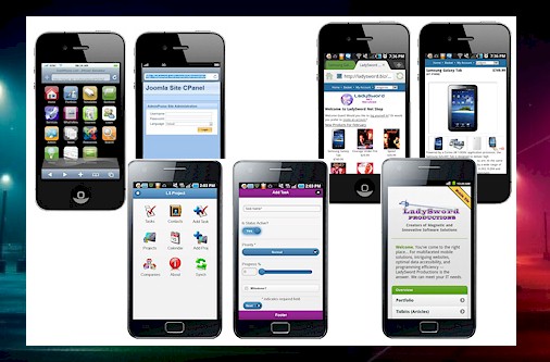 More LadySword Mobile-Ready Web Sites